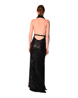Thyra - Halter Sequin Gown