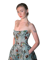 Varenna Sequin Embroidered Dress