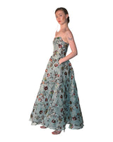 Varenna Sequin Embroidered Dress