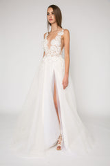 Bridal Ivory lace gown
