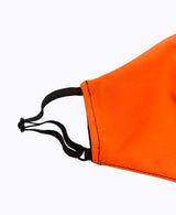 Kids Adjustable Neon Orange Soft Reversible Mask