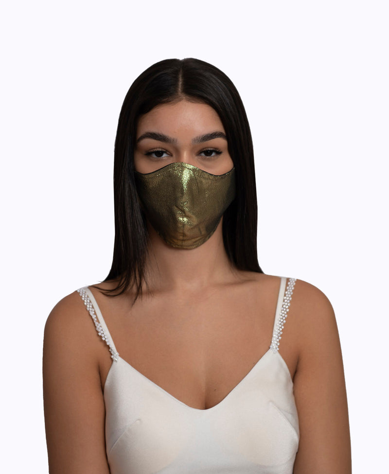 Adjustable Gold Mask