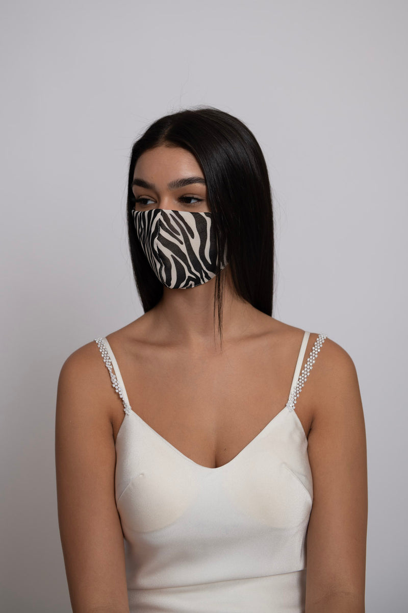 Adjustable Zebra Lightweight Mask