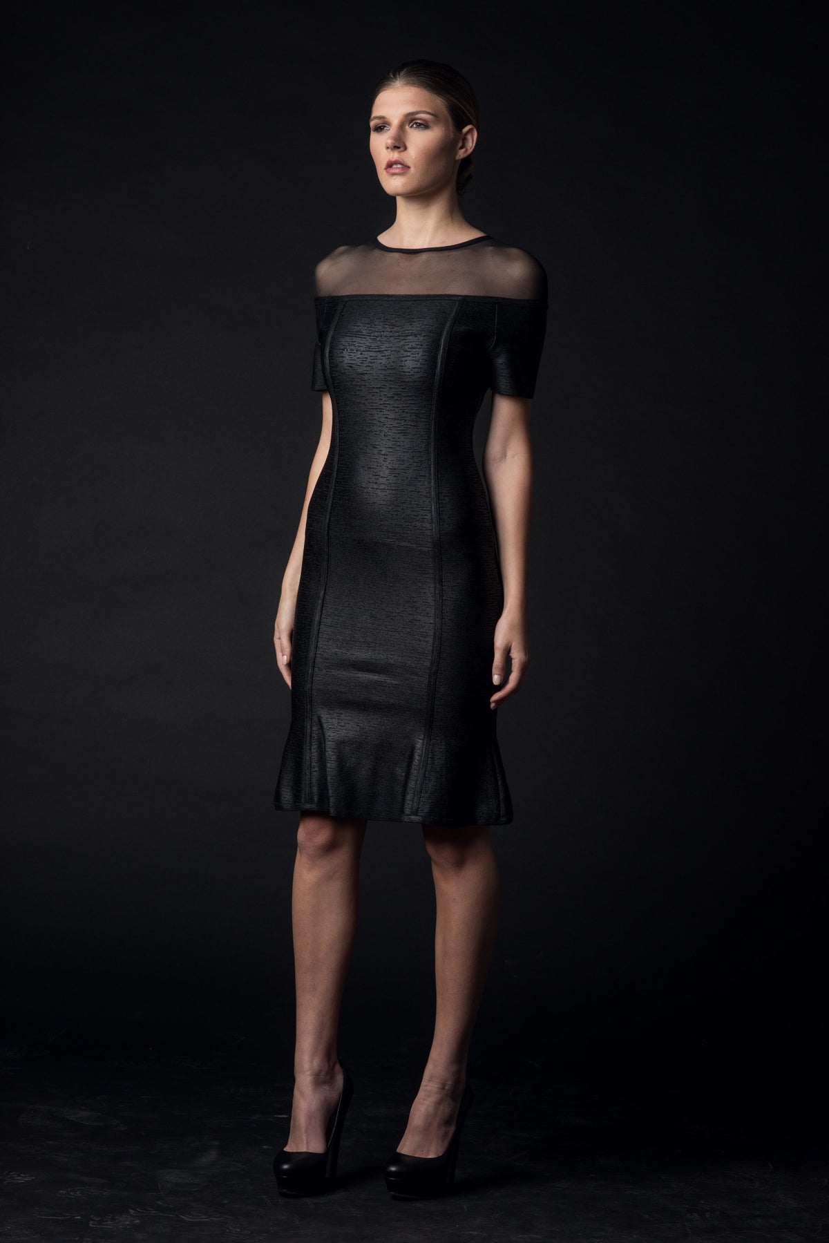 KAIYA ■ Narcissism dress Narcissism black - kaiya | 60% - Asian Fashion Online Store